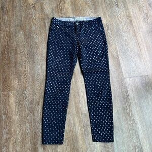 Vanilla Star Polka Dot Skinny Jeans size 13